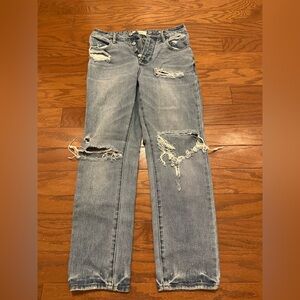 PacSun Distressed Blue Jeans